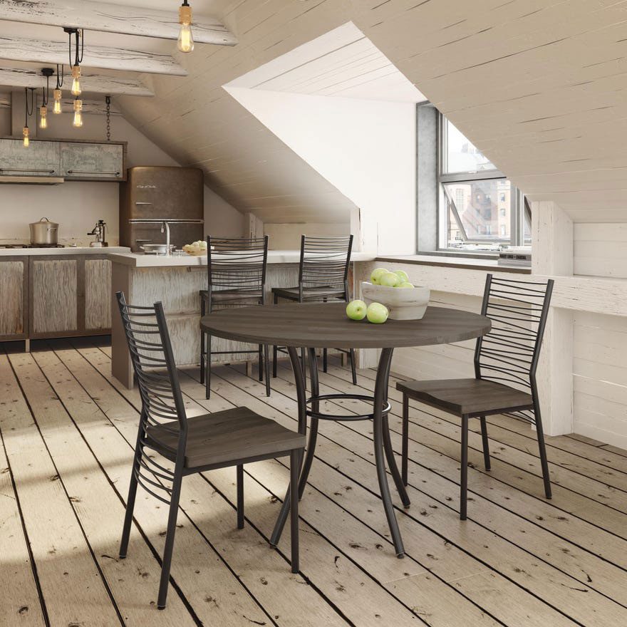 Cora Chair and Stool at Dining Table Cora Chair and Stool at Dining Table