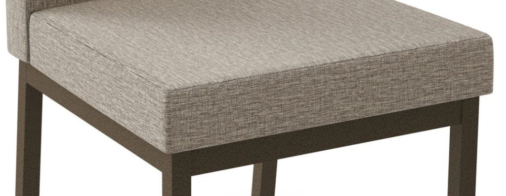 paisley chair falcon finish with grash washed metallic frame for restaurant seating