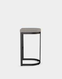 High Quality Arden Branch Liv Backless Contemporary Stool Grey Seat Cushion for Bars and Commercial Businesses