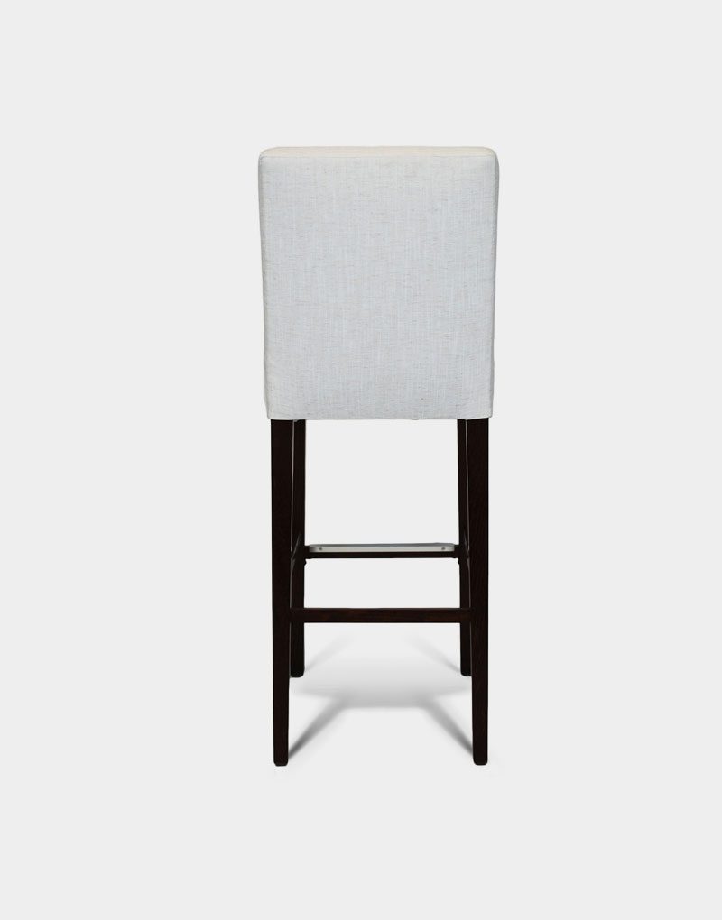 Grey Bailey Fully Upholstered Barstool with metal frame for Restaurants and bars Grey Bailey Fully Upholstered Barstool with metal frame for Restaurants and bars
