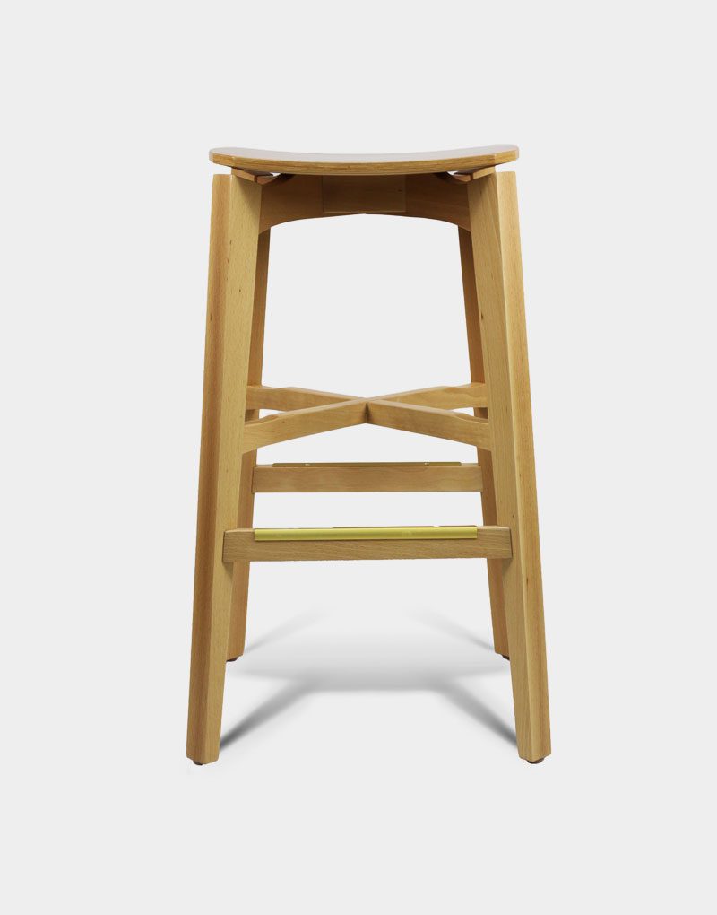 High Quality Jules Wooden Backless Bar Stool for Restaurants and commercial seating High Quality Jules Wooden Backless Bar Stool for Restaurants and commercial seating