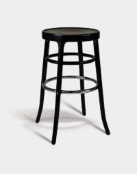 Lyla Black Metal Backless bar Stool for bars and restaurants