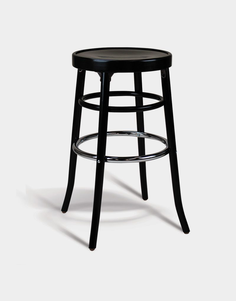 Lyla Black Metal Backless bar Stool for bars and restaurants Lyla Black Metal Backless bar Stool for bars and restaurants