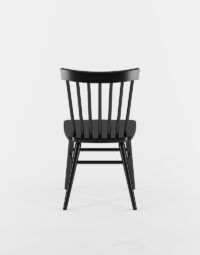 The Hugh Chair in Black Finish